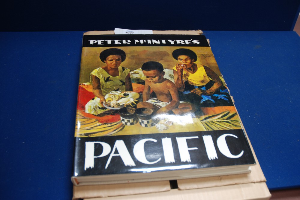 An exceptional Book in the 'Pacific' series by artist Peter McIntyre - signed