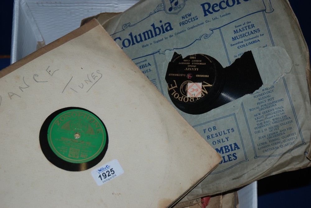 A Box of 78 rpm Records.