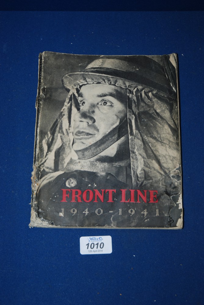 A soft back book ''The Front Line'' 1940 - 1941 - The Official Story of the Civil Defence of