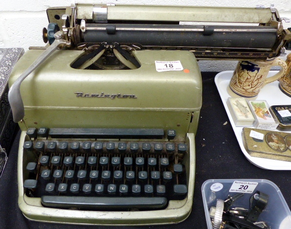 1960`s Remington typewriter