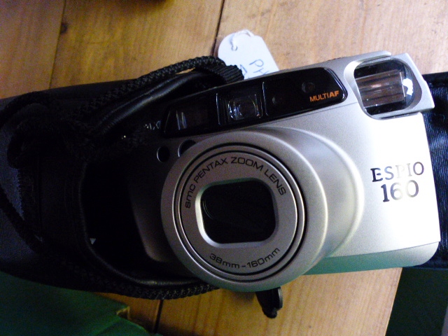Pentax ESP10 160 38mm 300m camera and case