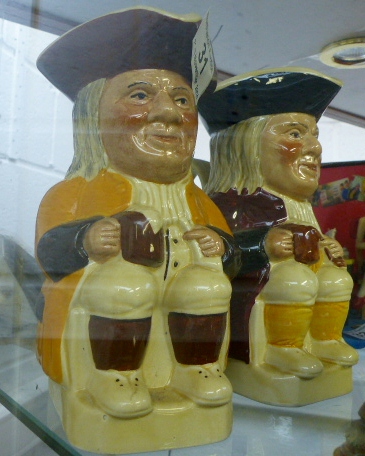 Pair of Tony Wood Phillpot toby jugs