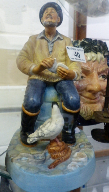 Royal Doulton figurine of The Seafarer in matt. HN2455
