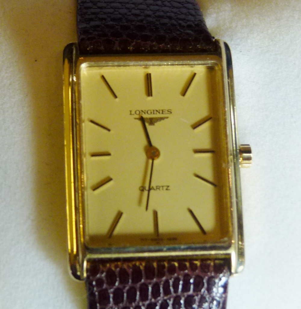 Longines gents wristwatch in original case and box (PC23)