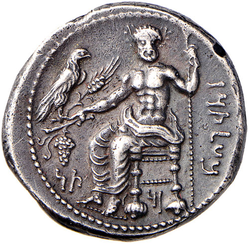 CILICIA Mazaios (361-333 a.C.) Statere - Baaltar seduto a s. - R/ Leone aggredisce un toro - S.Cop.