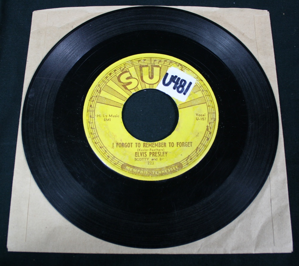 ELVIS PRESLEY - Mystery Train (223) USA Sun Records label with VG+ condition a side label & VG