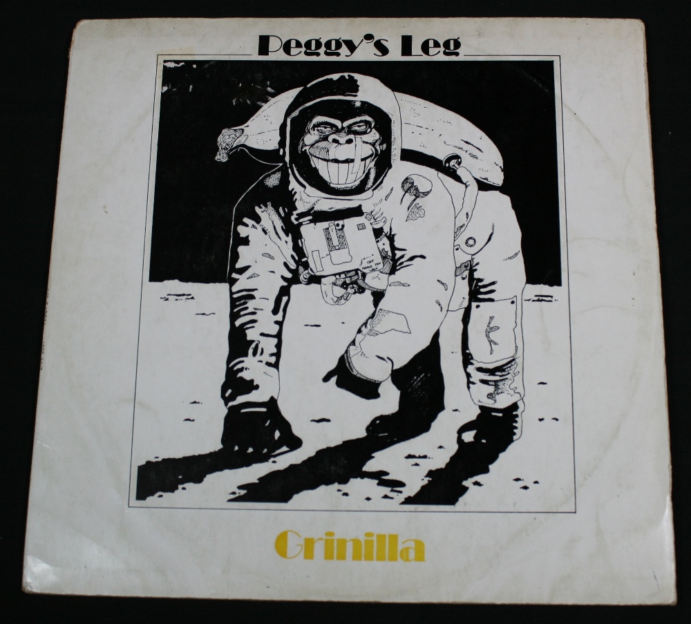 PEGGY'S LEG - Grinilla (BAN 2001) Irish original on the blue & white Bunch label.  Both vinyl &