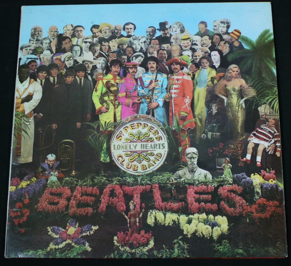 THE BEATLES - Sgt Peppers (PMC 7027) a great copy of the mispressing that omits "A Day in The