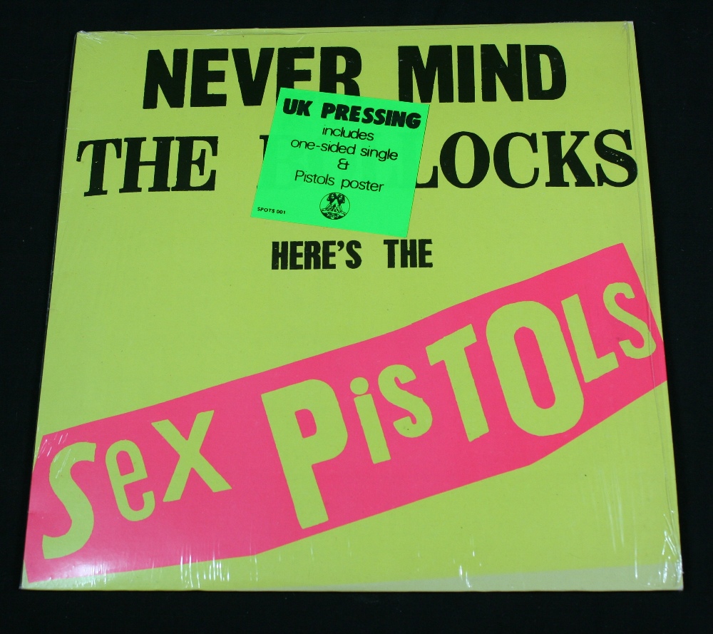 SEX PISTOLS - A stunning condition copy of Never Mind the Bollocks (V2086) with poster (unused)