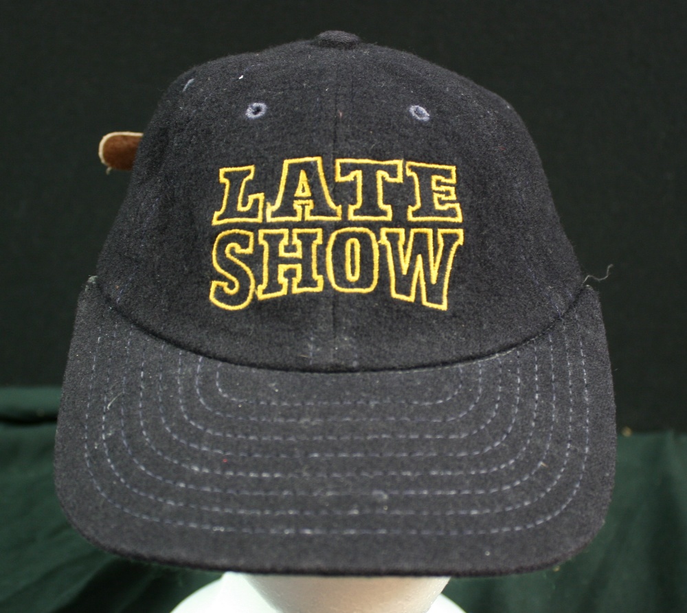 ECHO & THE BUNNYMEN - Les`s ``Late Show`` with David Letterman cap which he was given when the band