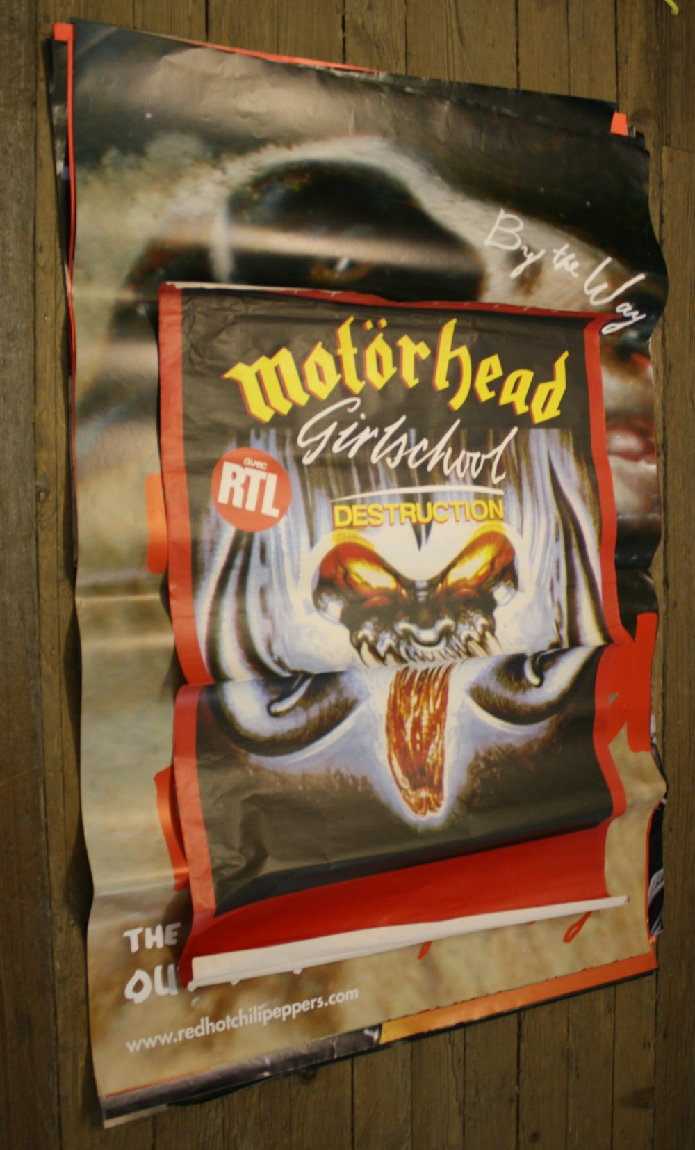 ROCK POSTERS - collection of 14 posters to include 1980s Motorhead and Girlschool poster plus 13