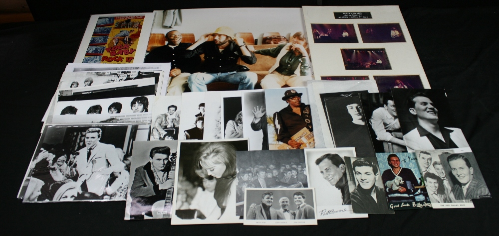 PHOTOGRAPHS - collection of 30+ promo/press photos to include Amen Corner, The Chants, The Fingers,