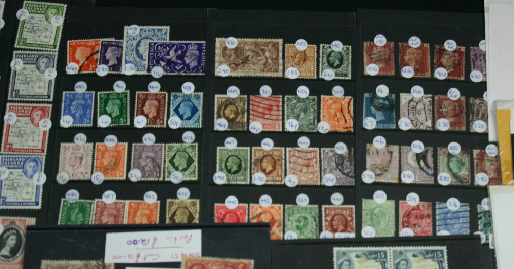 STOCK BOOKS & INDIVIDUAL STAMPS - collection of 11 stock books of stamps in panes and 13 x - Image 5 of 7