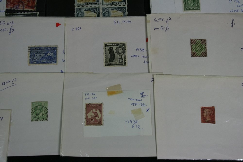 STOCK BOOKS & INDIVIDUAL STAMPS - collection of 11 stock books of stamps in panes and 13 x - Image 2 of 7