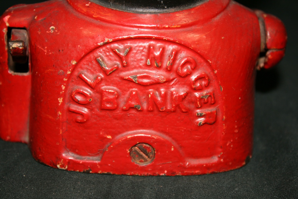 MONEY BOX - A `Jolly Nigger - Little Joe` money box with yellow butterfly tie, believed to have - Image 3 of 4