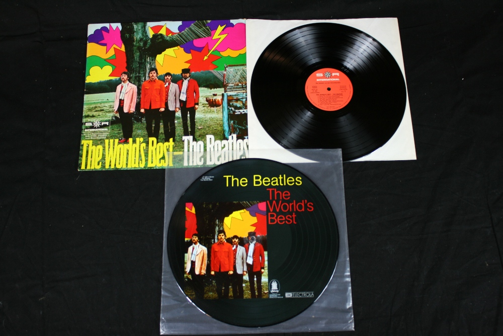 GERMAN LPs - Collection of 2 x Beatles The World's Best to include SR International pressing (