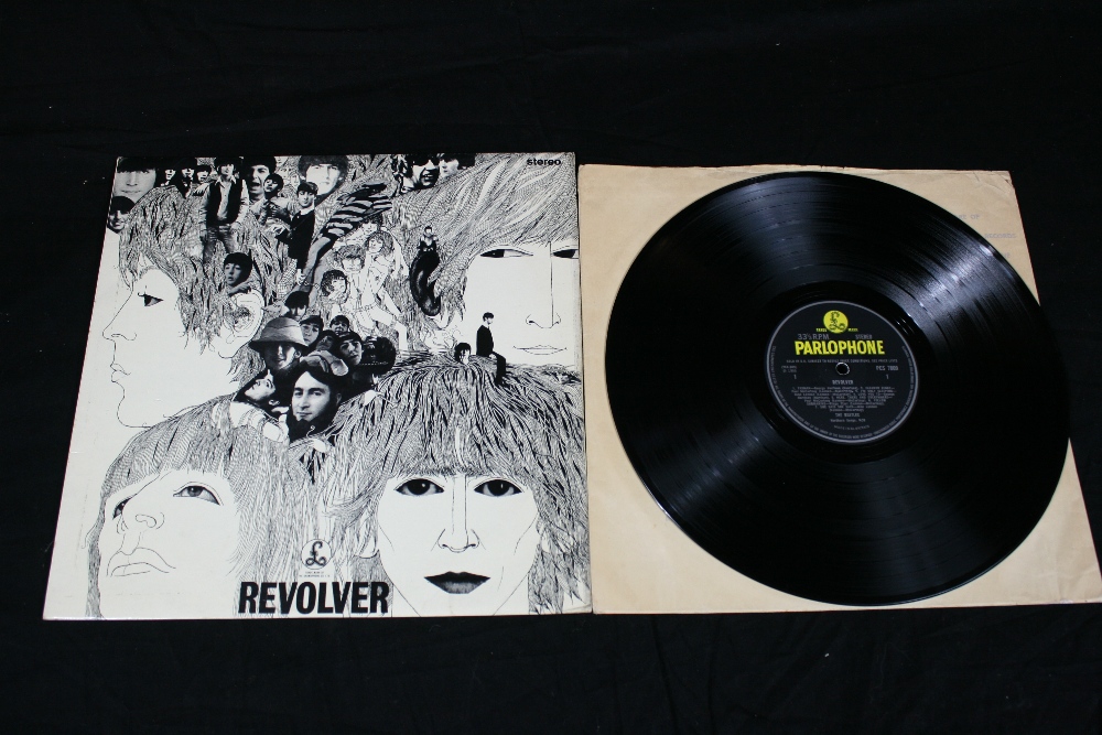 BEATLES REVOLVER - UK original yellow & black pressing (PCS 7009) with "Sold in the UK" & "The