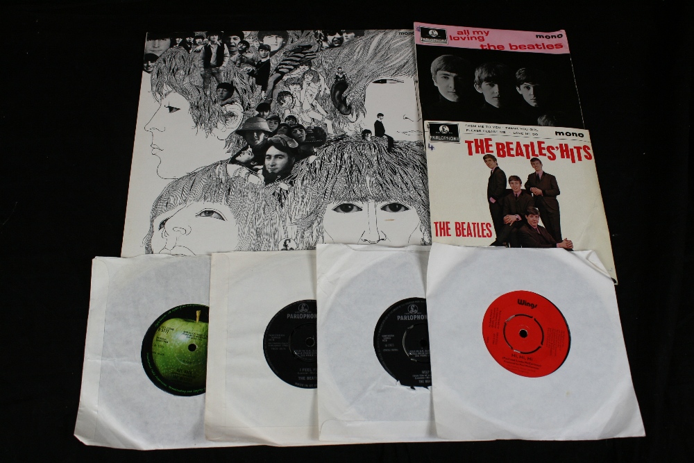 REVOLVER LP + SINGLES - Collection of 1 x LP & 6 x 7" to include Revolver (PMC 7009) with "Sold in