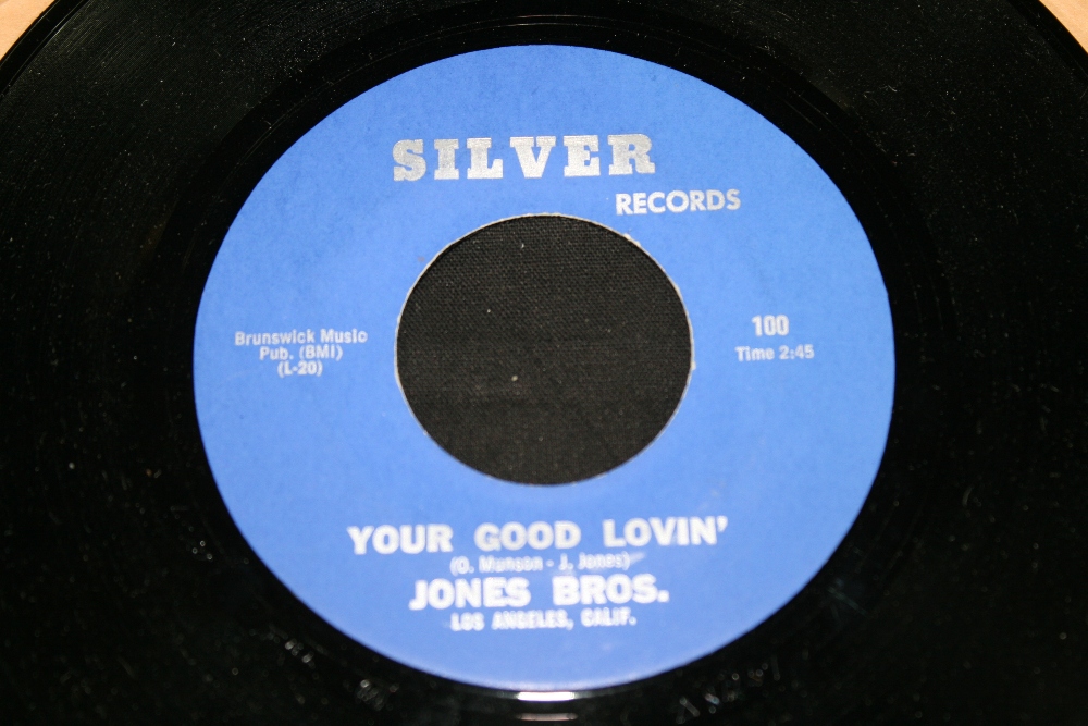 NORTHERN SOUL - original copy of Jones Bros - You`re Good Lovin` c/w So Much Love on Silver Records