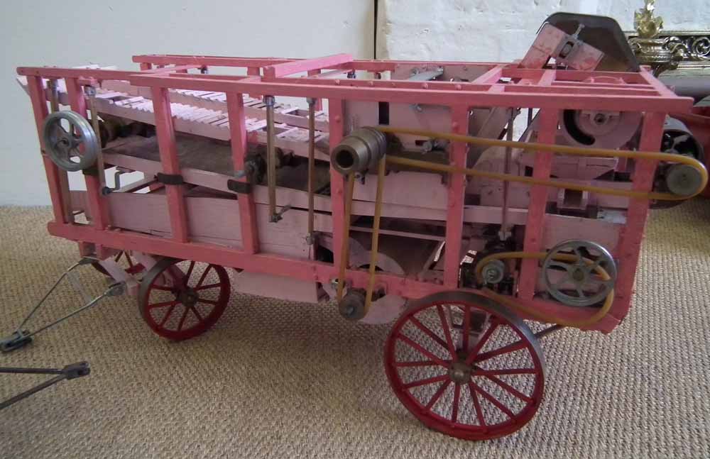 Live Steam traction engine `Allchin Royal Chester` with Ransome Threshing Box and Baler  1.5inches - Image 7 of 22