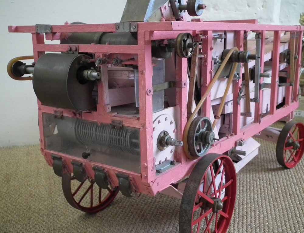 Live Steam traction engine `Allchin Royal Chester` with Ransome Threshing Box and Baler  1.5inches - Image 6 of 22