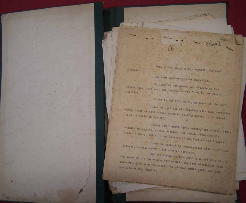 Log books and related paperwork for the pilot F. Roy Tuckett. Lot to include a flight log for - Image 11 of 35