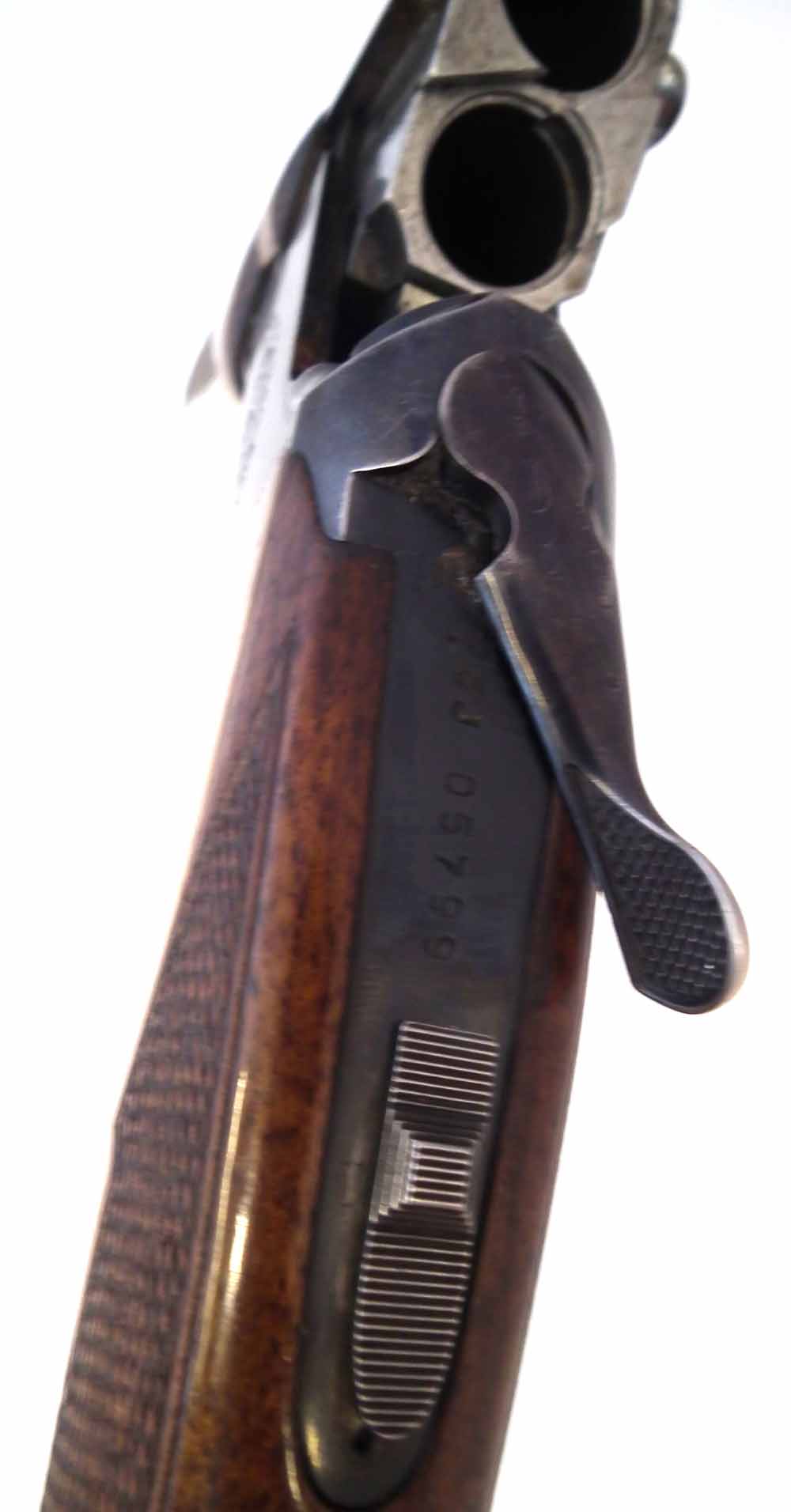 Browning 12 bore over and under shotgun  serial number 73J05799, with 26.25" barrels choked to three - Image 4 of 12