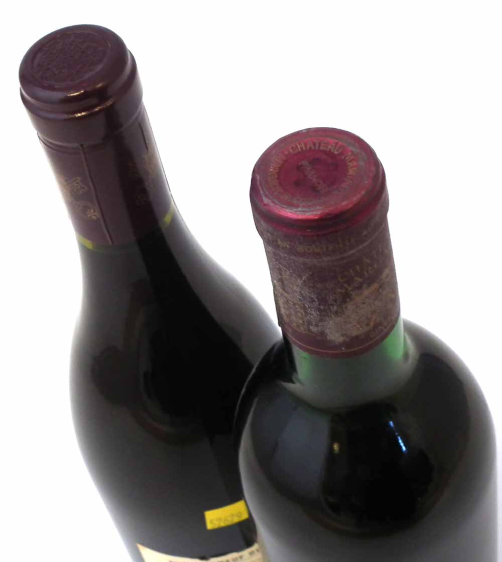 Two bottles of wine;   To include Chateau Margaux Grand Vin 1972 Premier Grand Cru Classe, also - Image 4 of 4