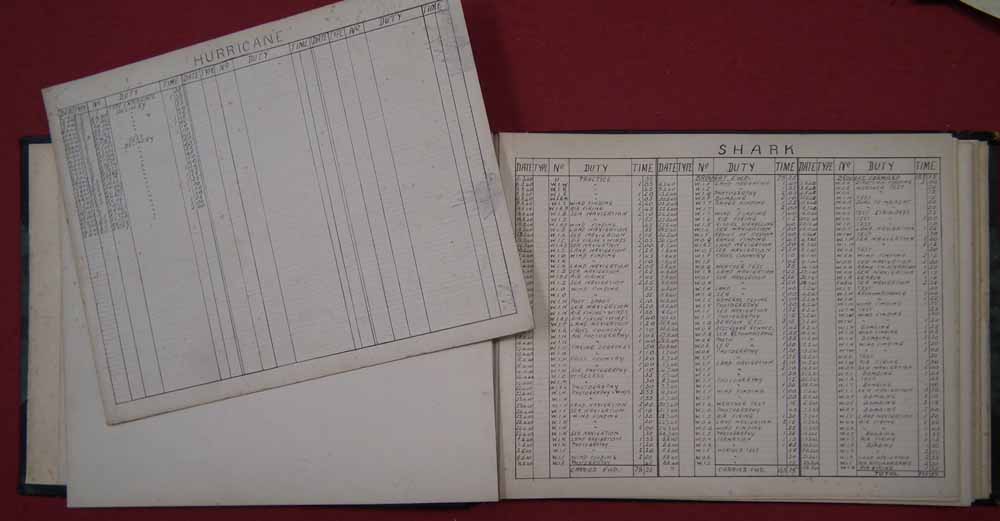 Log books and related paperwork for the pilot F. Roy Tuckett. Lot to include a flight log for - Image 15 of 35