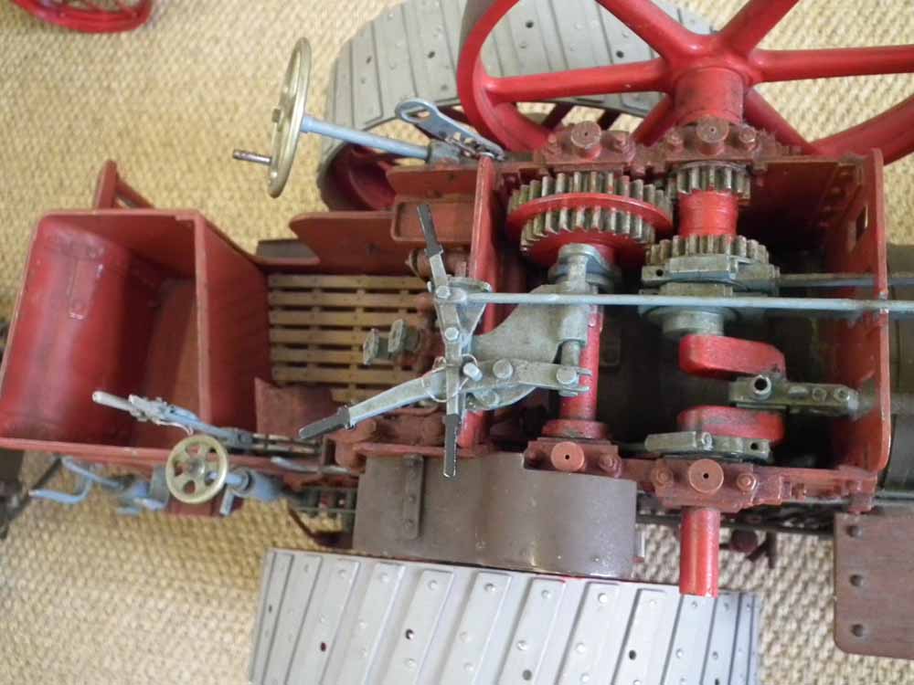 Live Steam traction engine `Allchin Royal Chester` with Ransome Threshing Box and Baler  1.5inches - Image 18 of 22