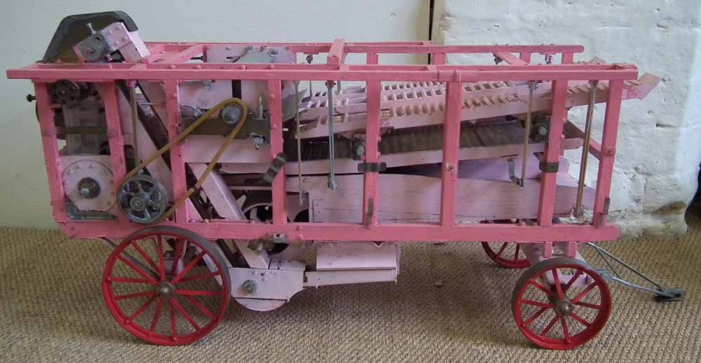 Live Steam traction engine `Allchin Royal Chester` with Ransome Threshing Box and Baler  1.5inches - Image 4 of 22