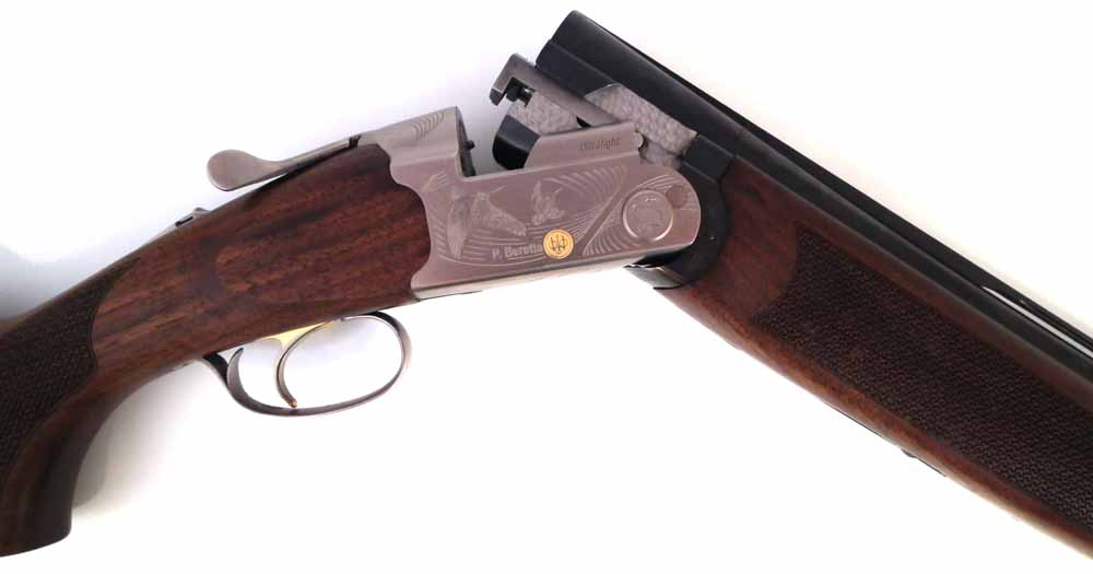 Beretta Ultra light 12 bore over and under shotgun,  serial number U70413B, with multi choke 71cm - Image 9 of 12