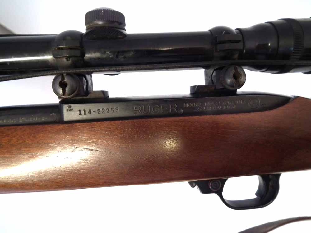 Ruger 10-22 semi automatic .22LR rifle  serial number 114-22255, with one rotary magazine, fitted - Image 7 of 9