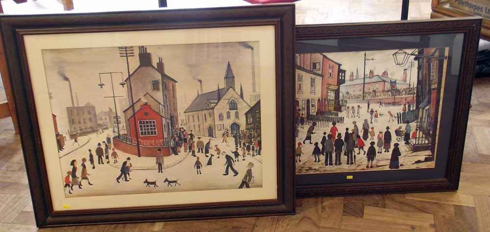 Two framed prints. Condition report: see terms and conditions