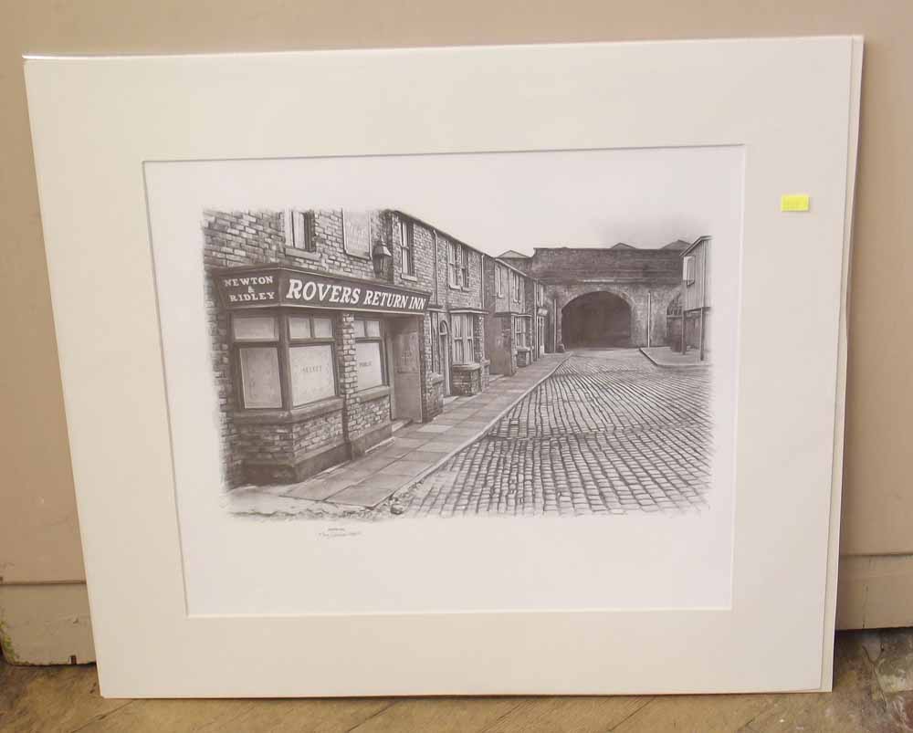 After Marc Grimshaw - Rovers Return Inn, signed limited edition print. Condition report: see terms