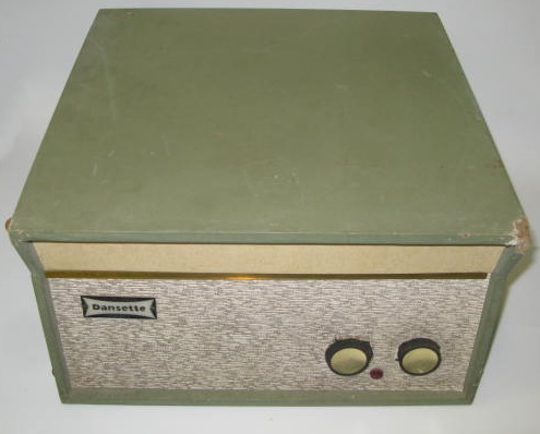 A Dansette Portable Record Player