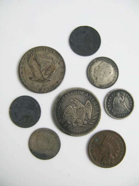 A Small Collection of USA Coins