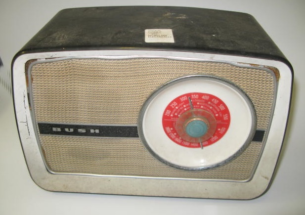 Two Bush bakelite cased radio