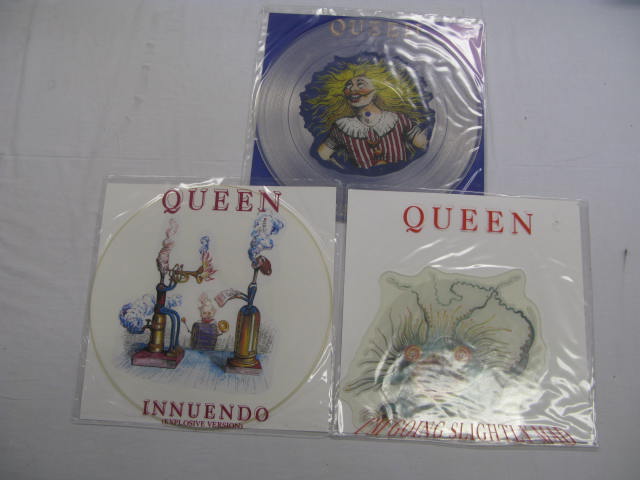 Three Queen Picture Records: I`m Going Slightly Mad, Innuendo and Headlong