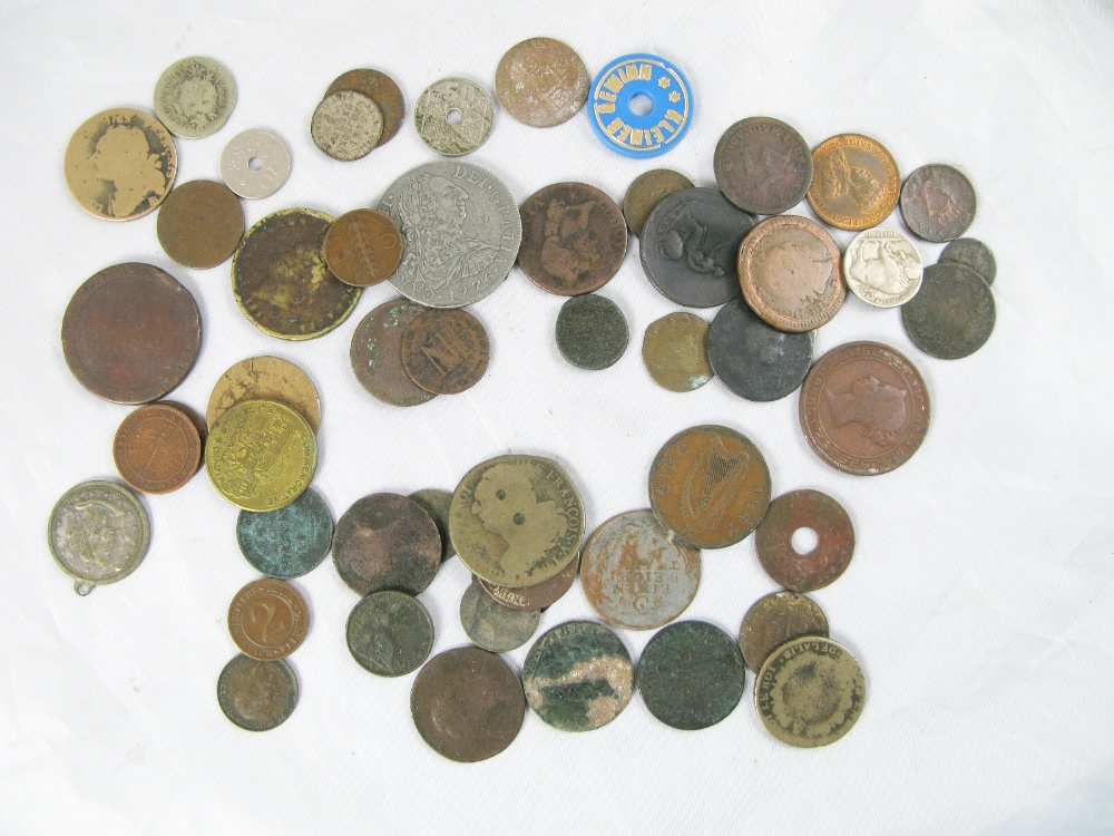 A collection of coins