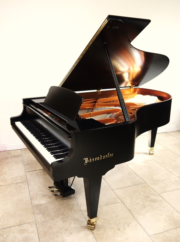 Bösendorfer (c2005) 
A 7ft Model CS214 grand piano in a satin ebonised case on square tapered legs.