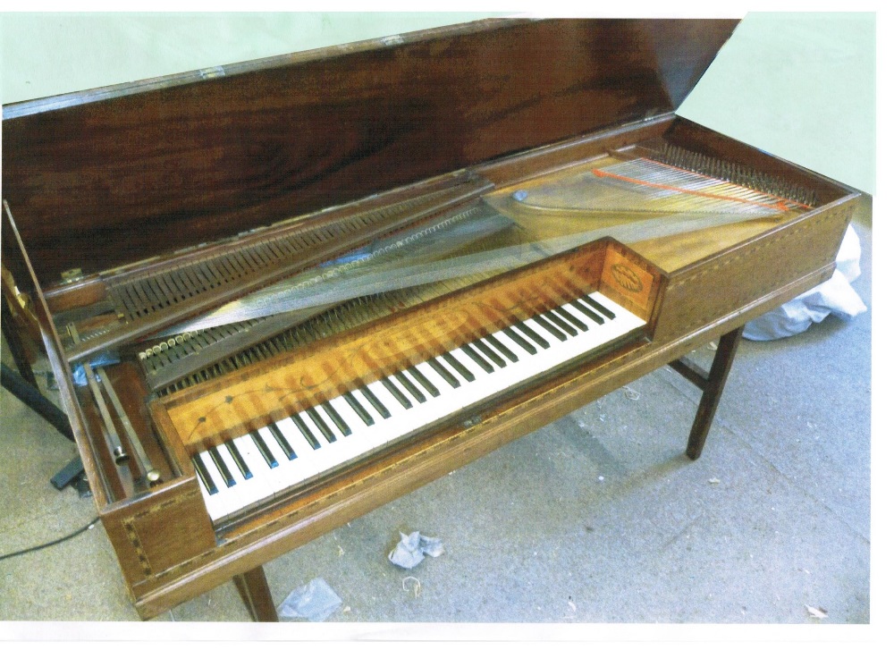 Bland & Weller square piano