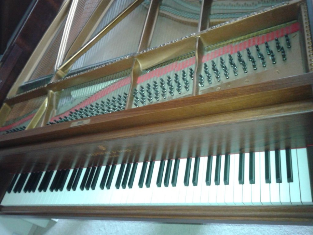 Steinway (c1913) 
A 6ft 11in Model B grand piano in a rosewood case on square tapered legs. This - Image 2 of 3