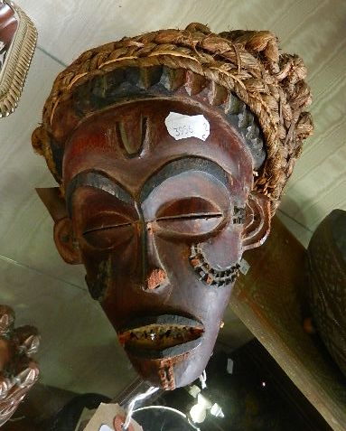 A Ugandan initiation mask