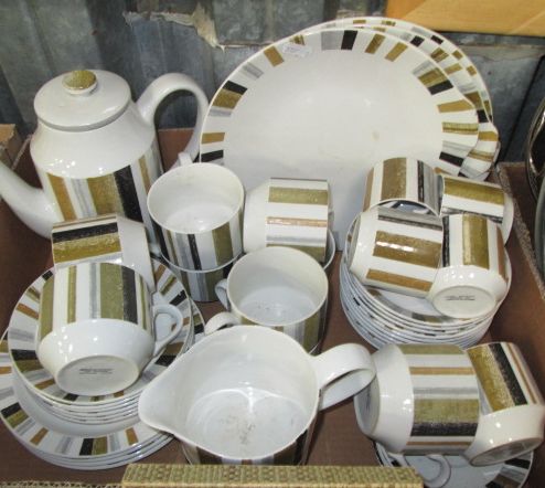 A 1960s/70s Midwinter Marquis of Queensberry coffee/tea set