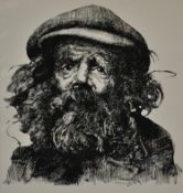 ROBERT LENKIEWICZ (1941-2002) `Diogenes` signed limited edition print No 117/250, 50cm x 45cm