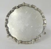 Page Keen and Page silver waiter 15cm diameter, 185g