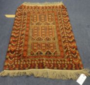 Eastern floor rug 144cm x 93cm and another