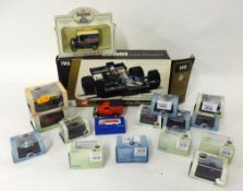 Collection of Oxford N gauge commercial models (15) also Corgi Lotus 190, boxed