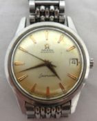 Omega Seamaster Date stainless steel, automatic Gents wrist watch